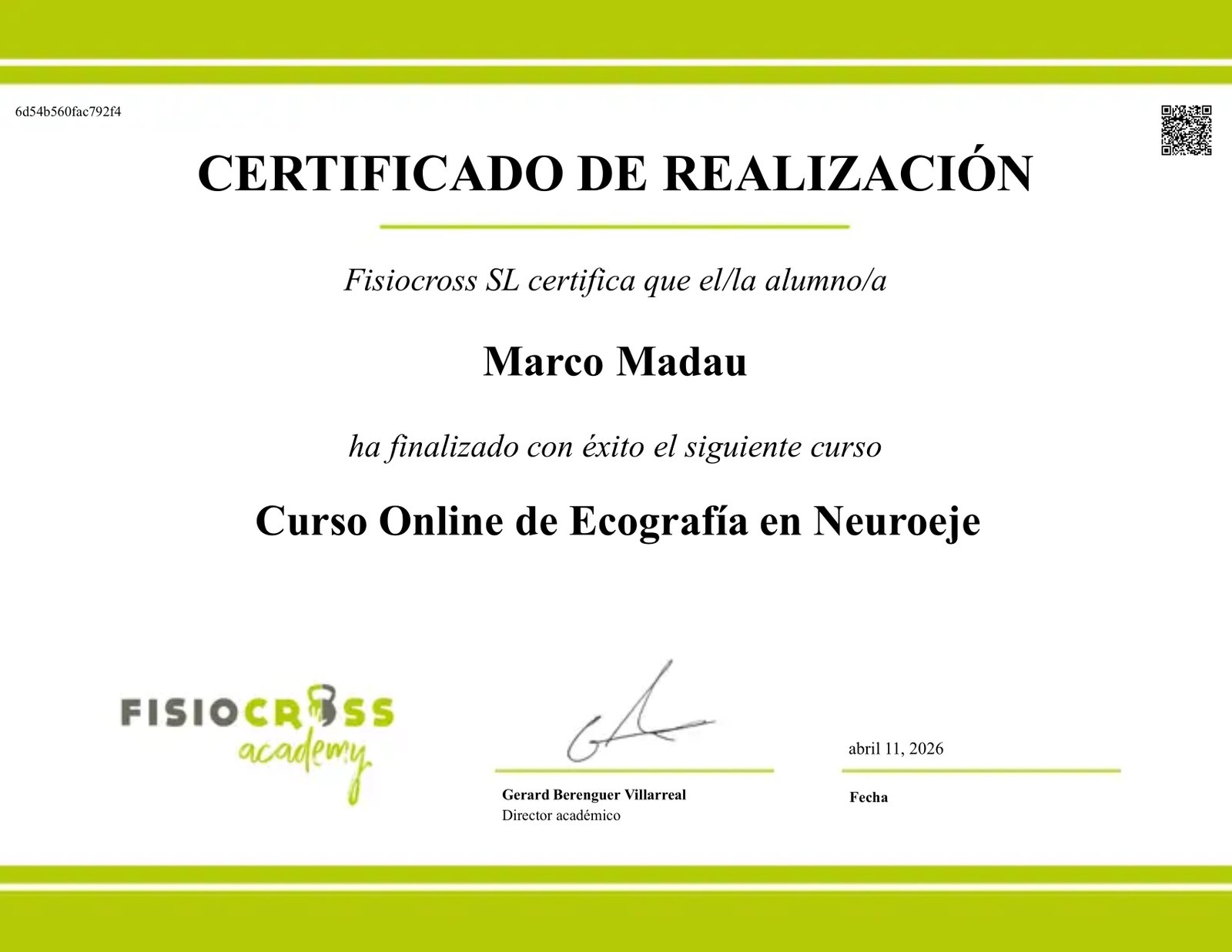 Curso Online de Ecografía en Neuroeje